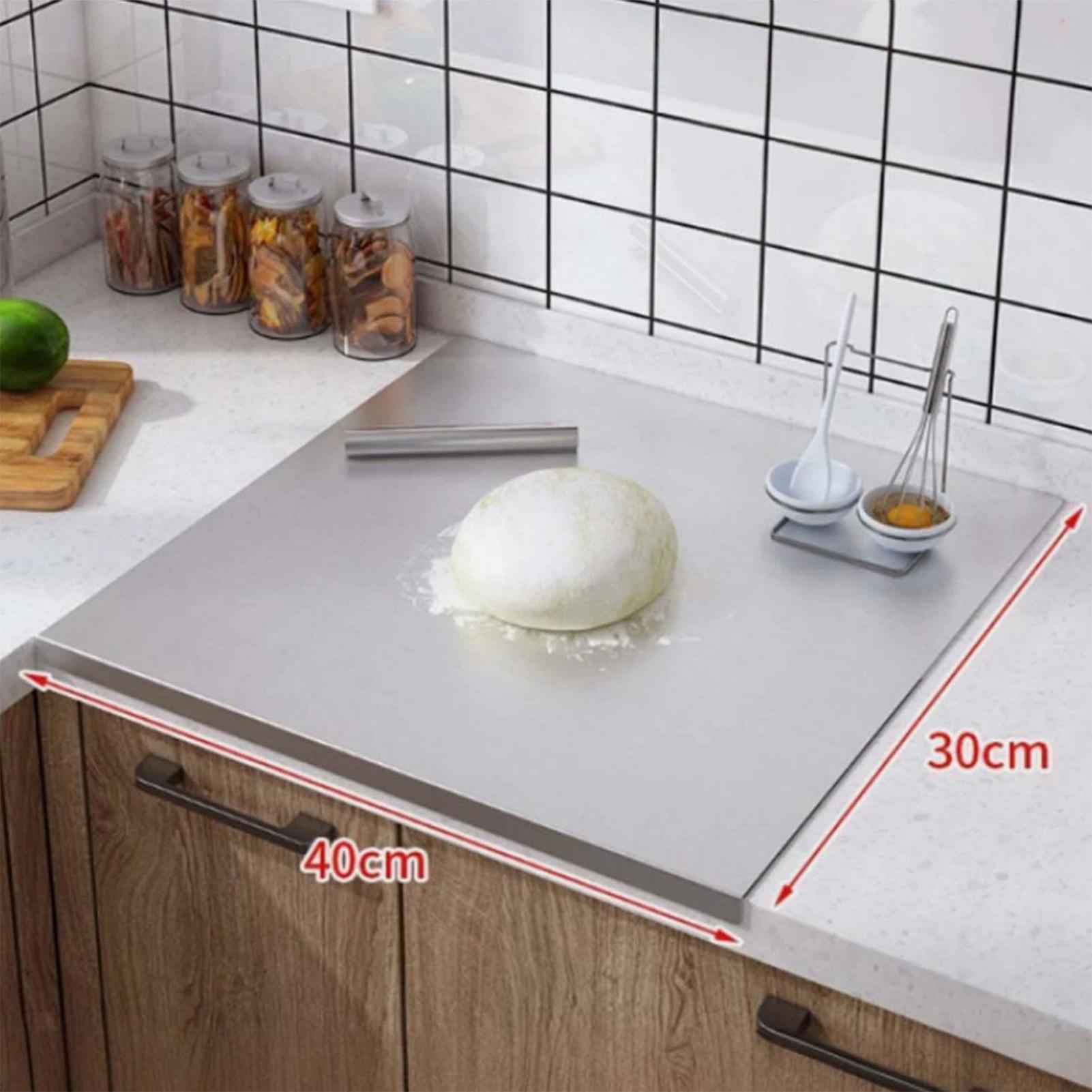 Kitchen Tools For Baking - Двусторонняя разделочная доска из нержавеющей стали