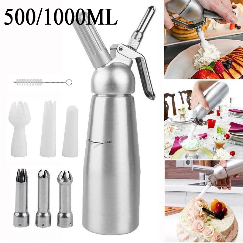 Kitchen Baking Torch - 500/1000 мл пистолет для кремовой пены,