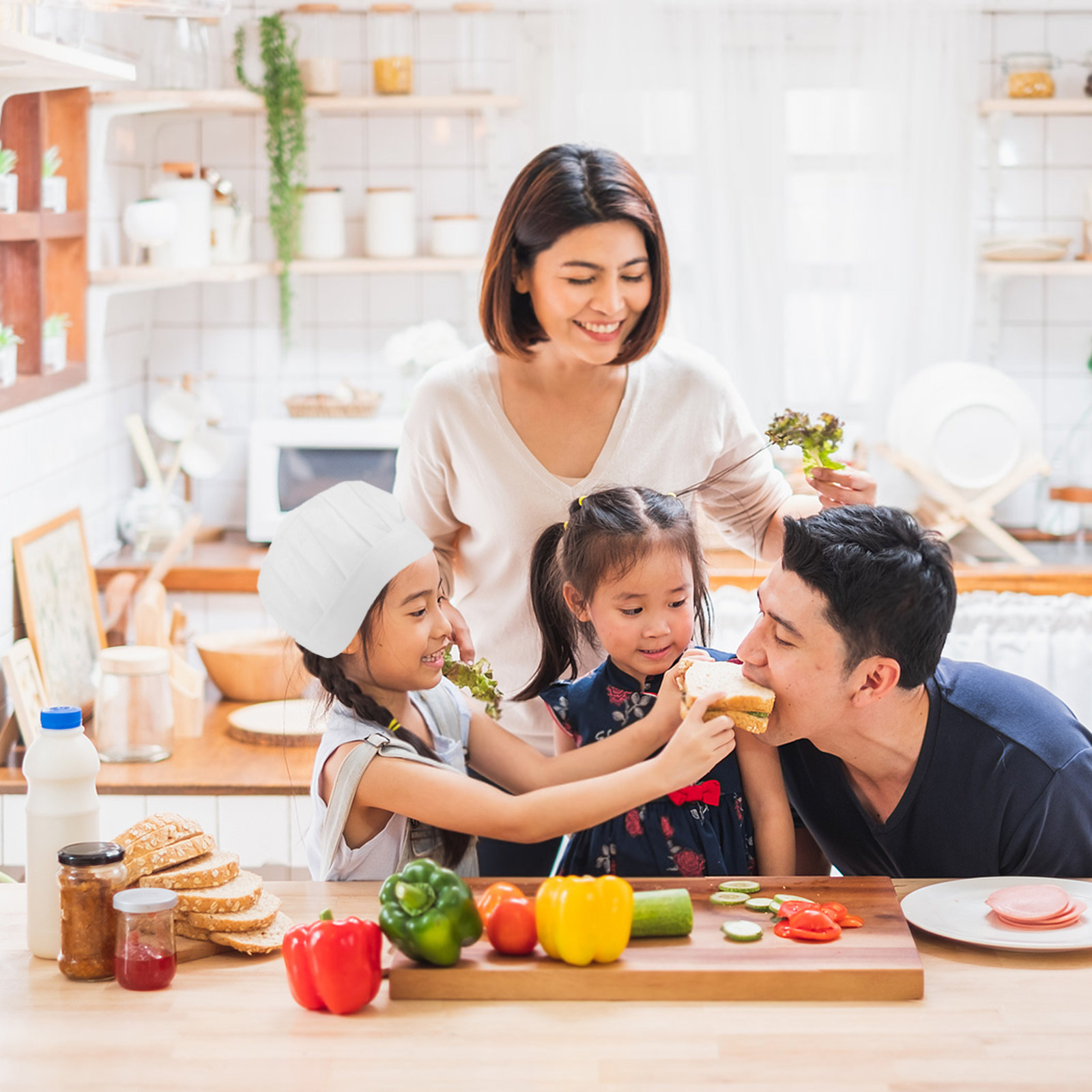 15 шт. одноразовых детских шап – обзор и цена Kitchen And Baking