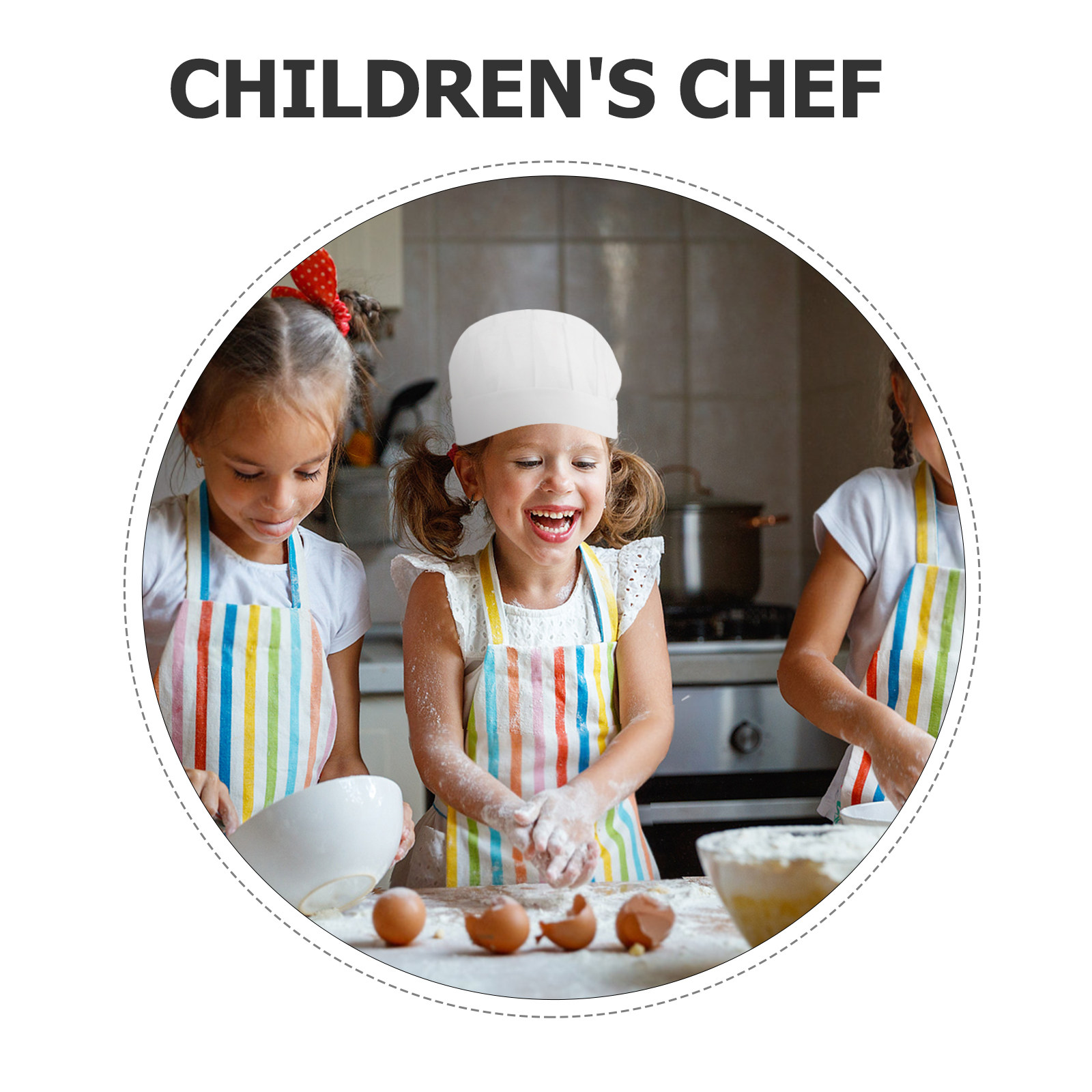 15 шт. детских шапочек повара, – обзор и цена Kitchen And Baking