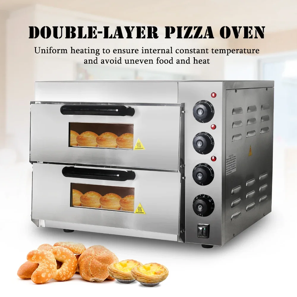 HomeWise Коммерческая двухслой – обзор и цена Commercial Kitchen Baking Oven