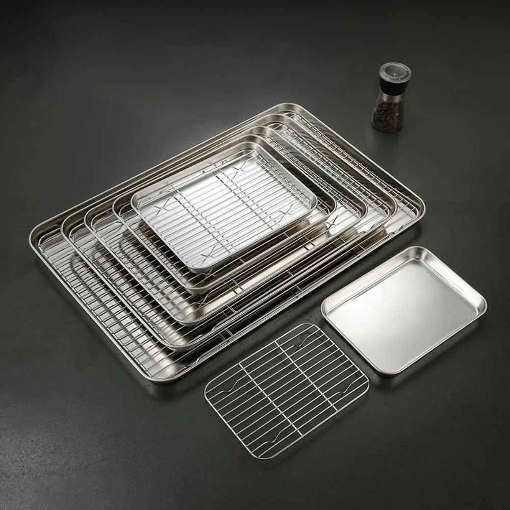 Портативная антипригарная форм – обзор и цена Kitchen Baking Tray Rack