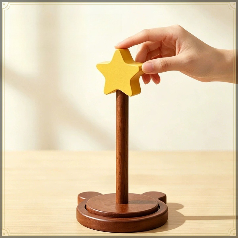 Деревянный креативный держател – обзор и цена Kitchen Baking Paper Holder