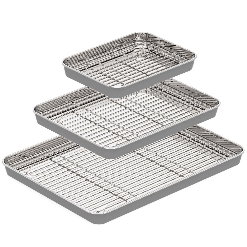 Противень из нержавеющей стали – обзор и цена Kitchen Baking Tray Rack