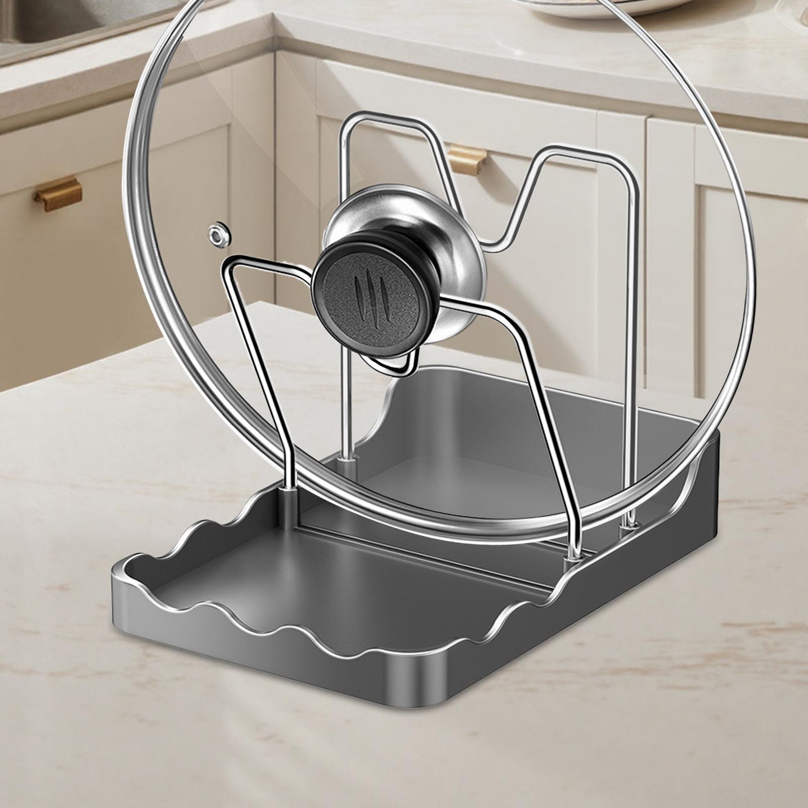 Органайзер для крышек кастрюль – обзор и цена Kitchen Baking Tray Rack